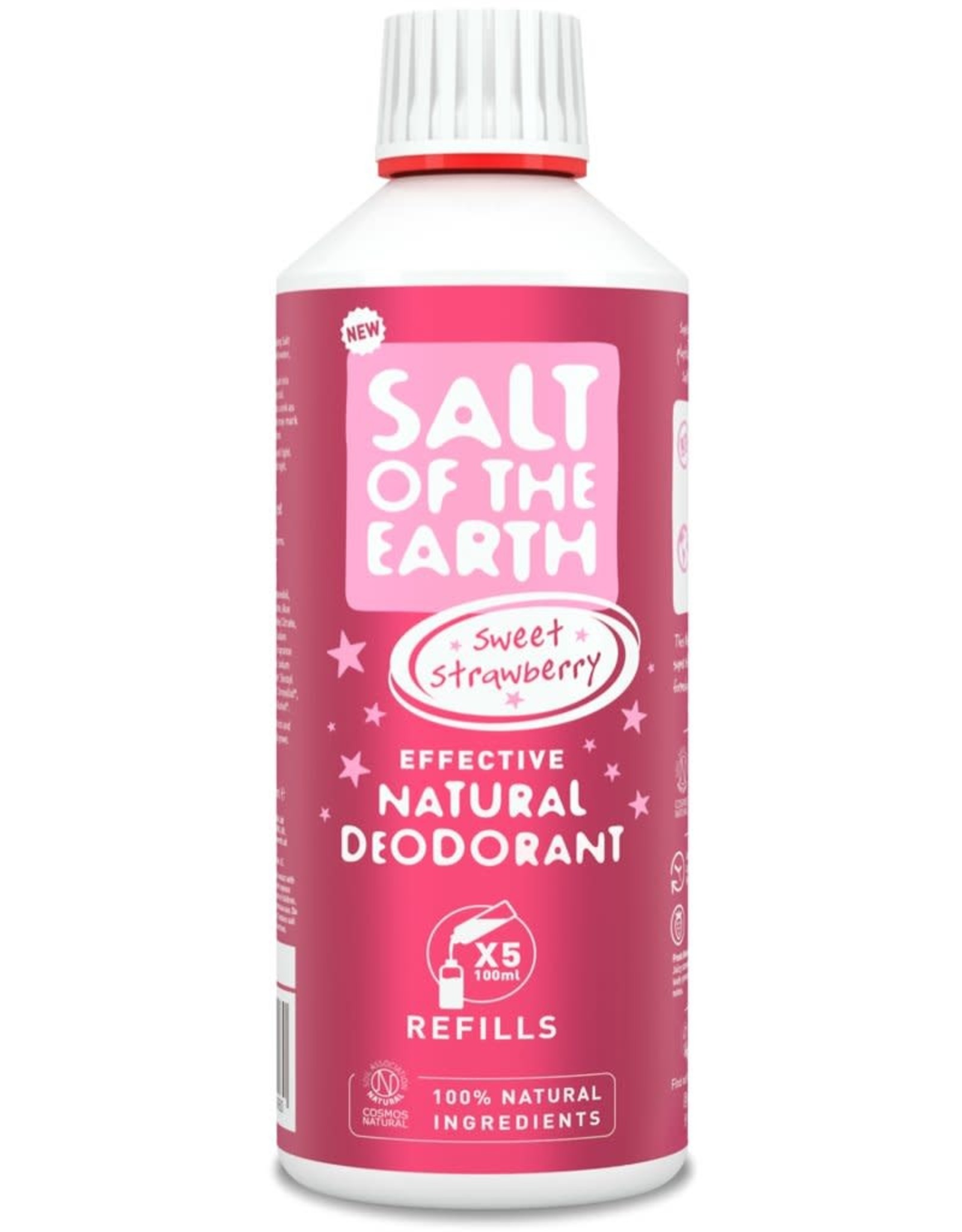 Salt of the Earth Salt of the Earth - Sweet Strawberry Spray Refill 500 ml