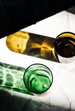 IWAS Drinkglazen set “Olive & Green” - set 6 glazen