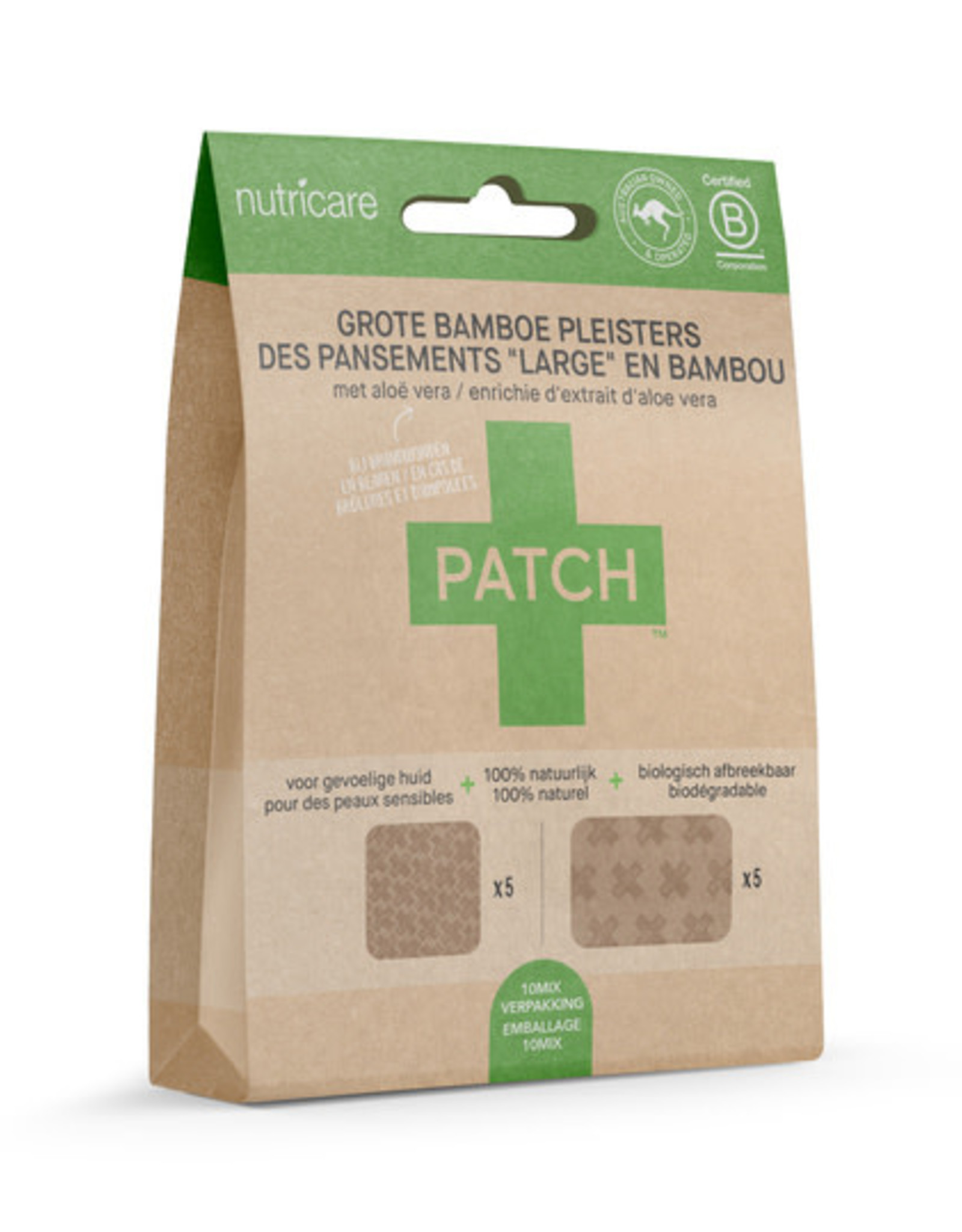 Patch PATCH Aloe Vera - Bamboepleister Large  - 10 stuks