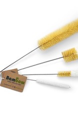 Bambaw Set Of 4 Brushes For Glassware / set van 4 borstels