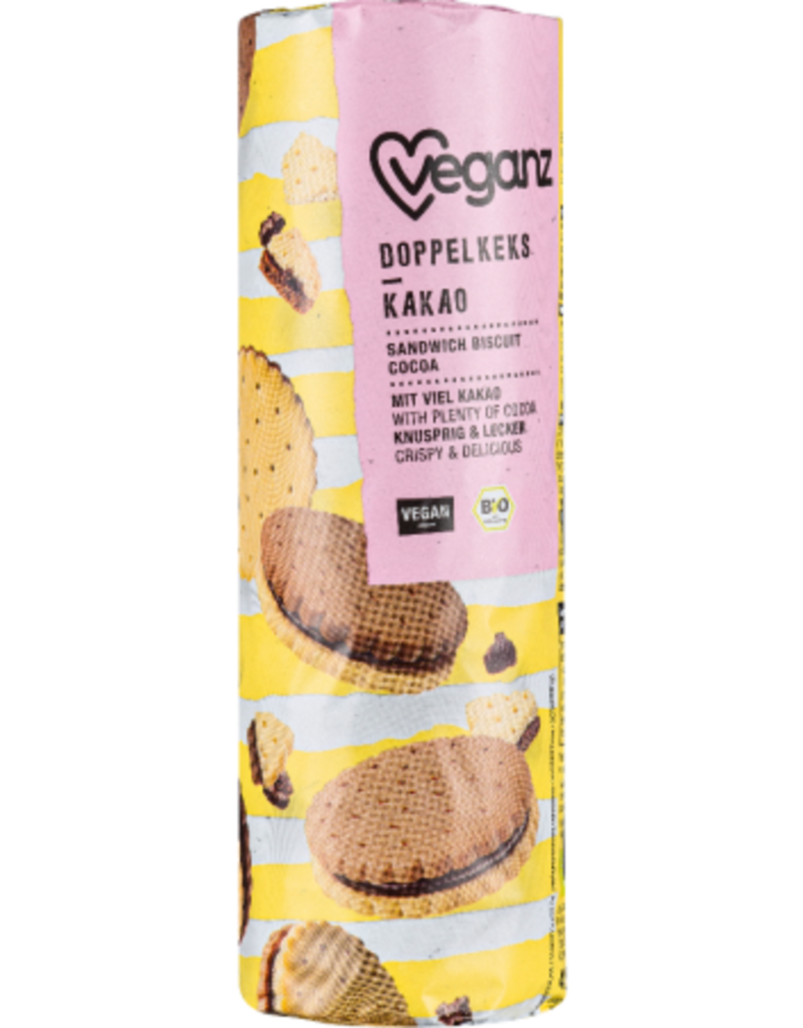 veganz Gevulde koeken Bio met chocoladesmaak - Veganz - 400g