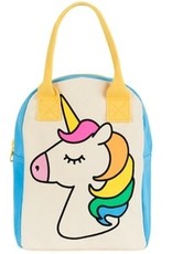 Fluf Fluf - Zipper Lunch Bag Unicorn