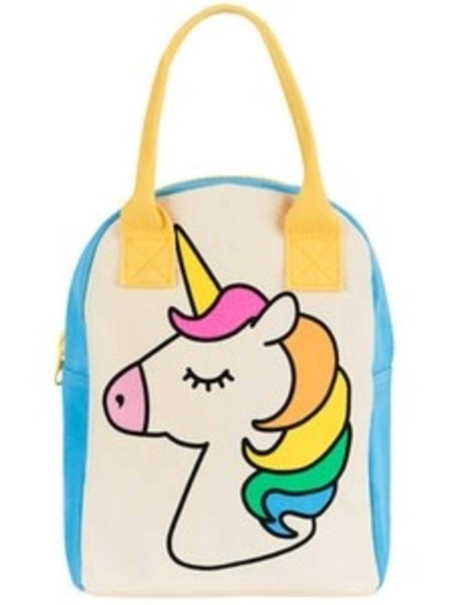 Fluf Fluf - Zipper Lunch Bag Unicorn