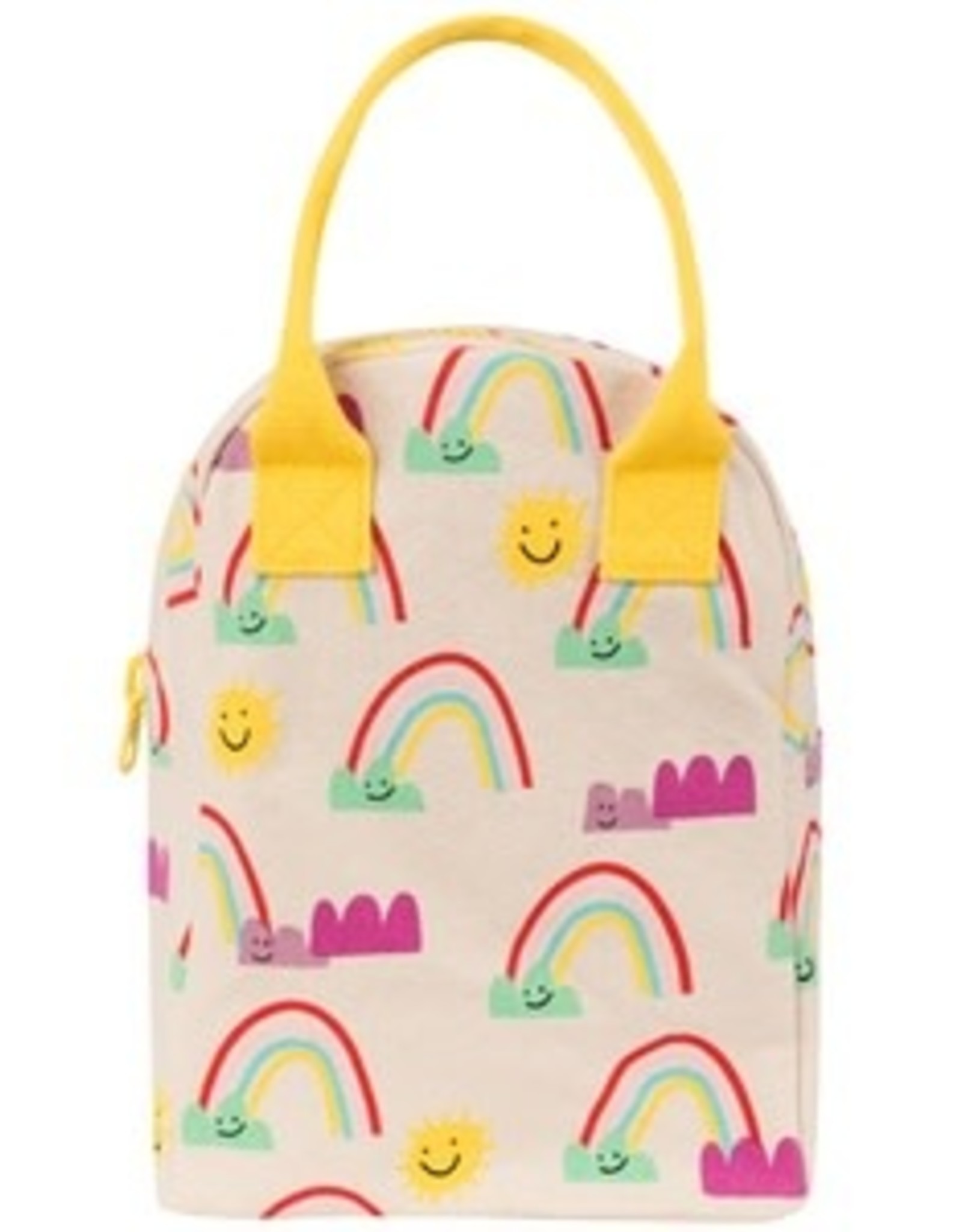 Fluf Fluf - Zipper Lunch Bag Rainbows