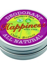 Happinesz Deo - Oahu Bronze Sensitive Skin Vegan Deodorant - bronze getint - 30g