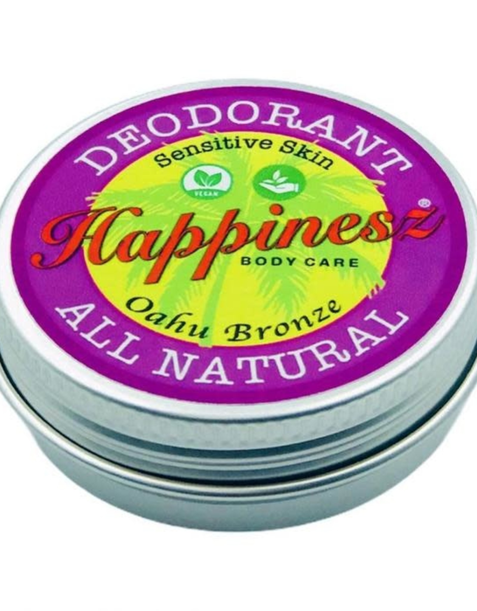 Happinesz Deo - Oahu Bronze Sensitive Skin Vegan Deodorant - bronze getint - 30g