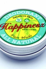 Happinesz Deo - Taos Nude Sensitive Skin Vegan Deodorant - licht getint - 30g