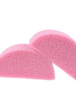 splash Eco spons Half round face paint spons Pink - 1 stuk