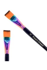 splash Pixie's Dream Flat Rainbow Face Paint Brush 3/4 Inch