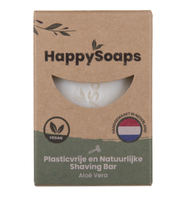 Happy Soaps Happy Shaving Bar Aloë Vera - 80g