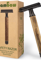 Bambaw Bambaw Safety Razor black Bamboo Handle