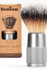 Bambaw Bambaw Shaving Brush Silver