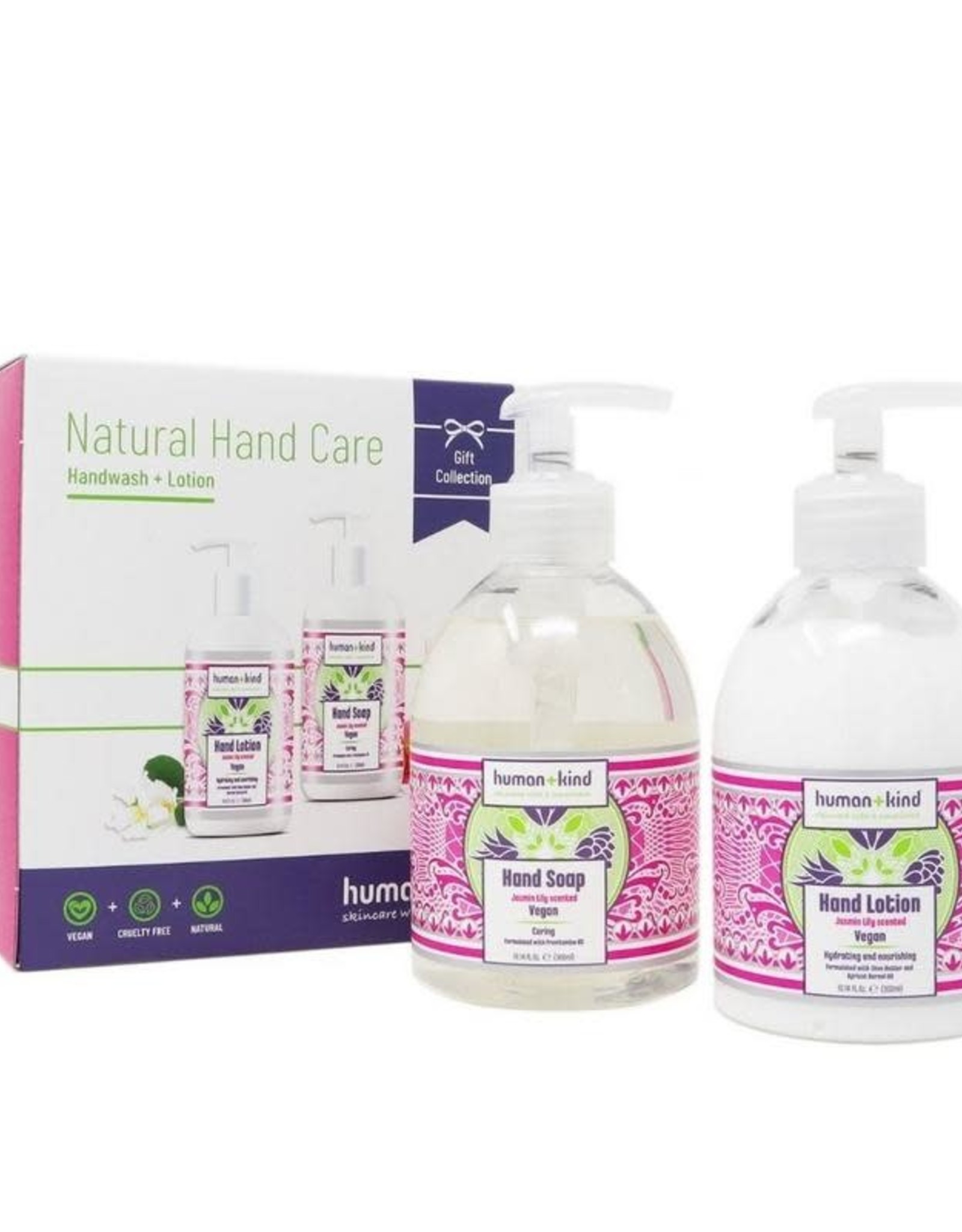 human+kind Cadeauset vegan handzeep en handcreme