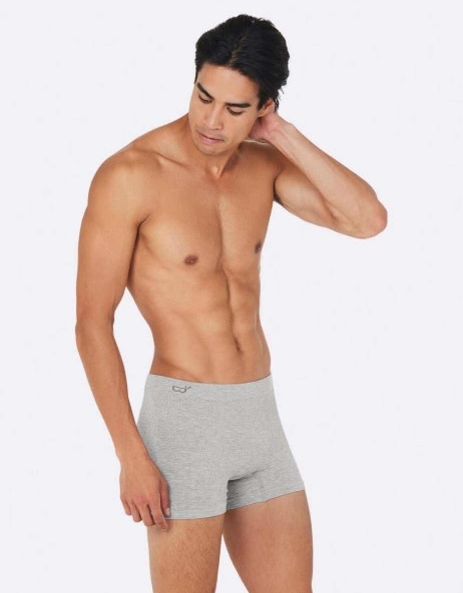 Boody Boody - Men's Original Boxers seamfree - Light Grey