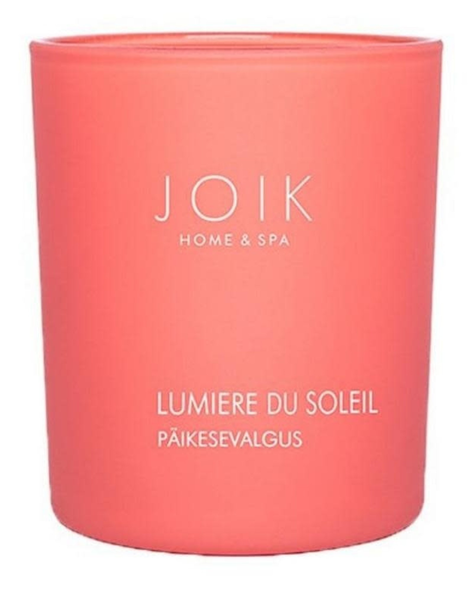 JOIK Vegan Soywax scented candle lumiere du soleil 145 g