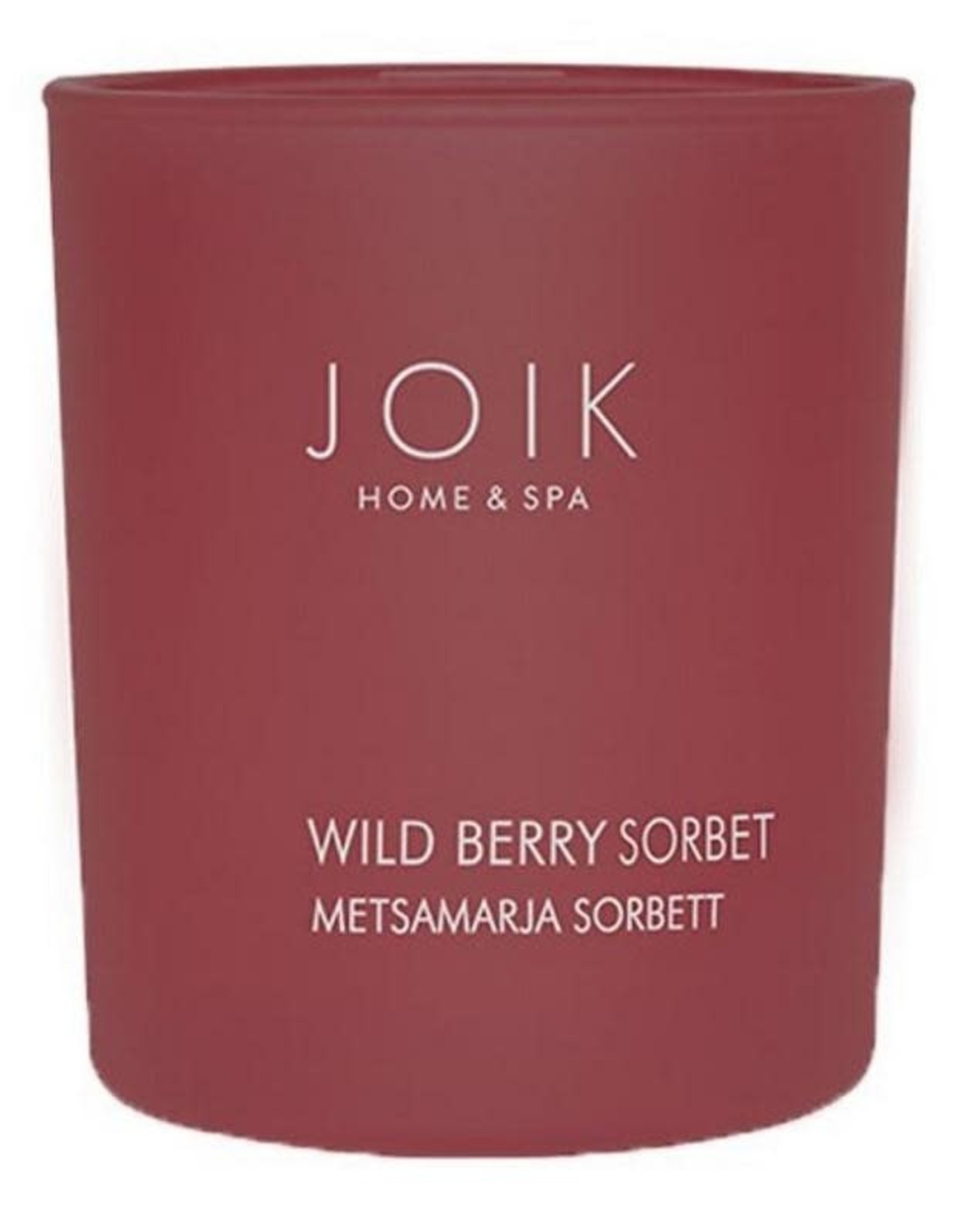 JOIK Vegan Soywax scented candle Wild berry sorbet 145 g