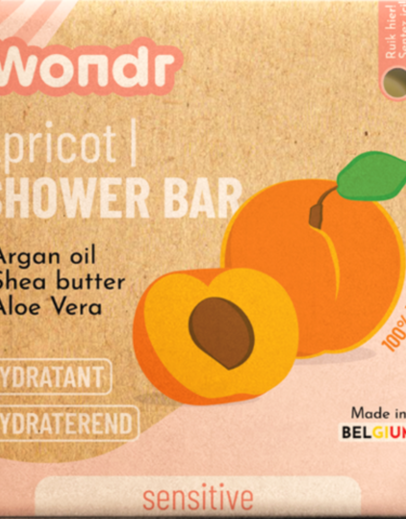 Wondr Summer Dreams | Shower Bar Apricot - sensitive 110g