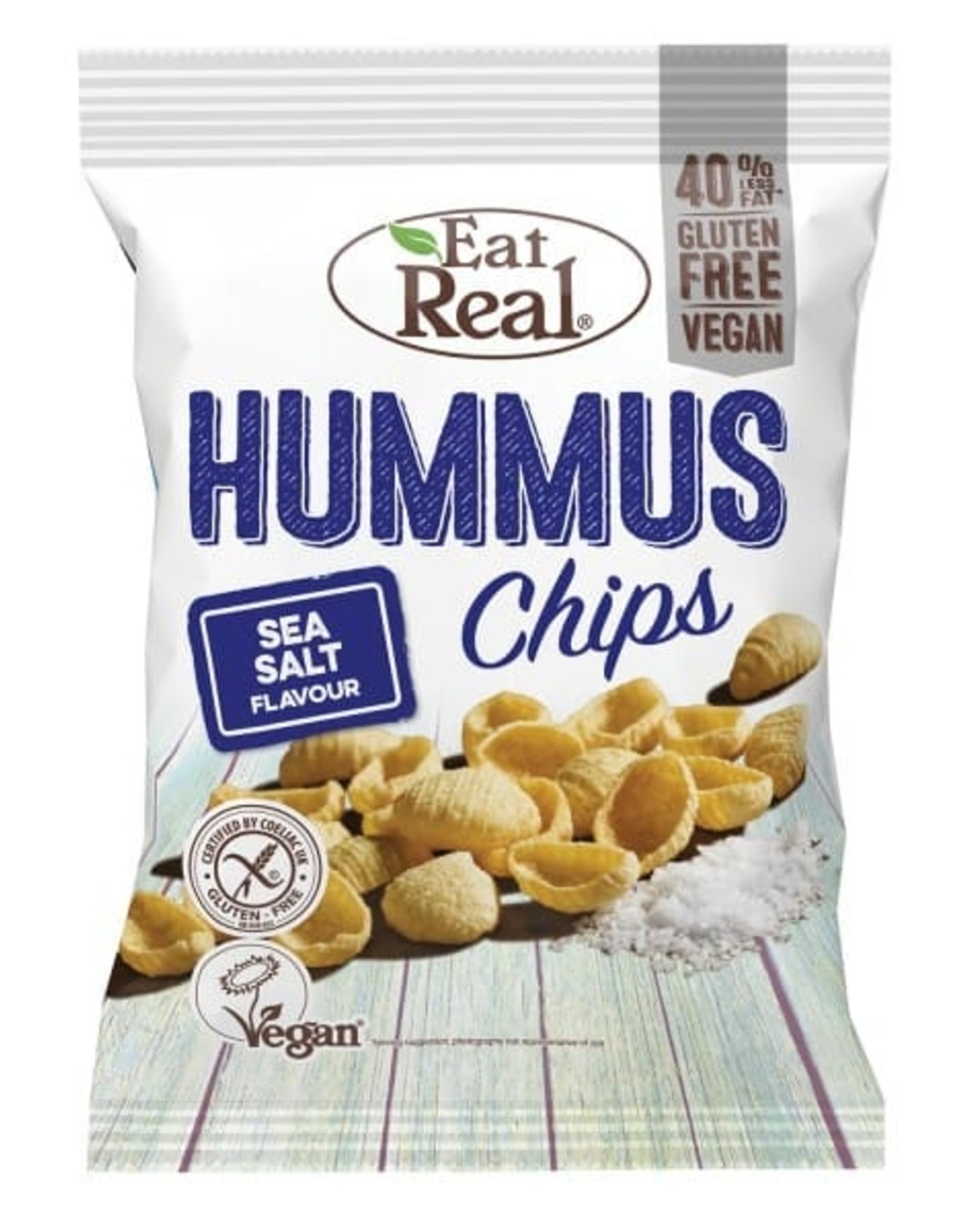 Eat Real Eat Real Hummus Chips Zeezout 135g