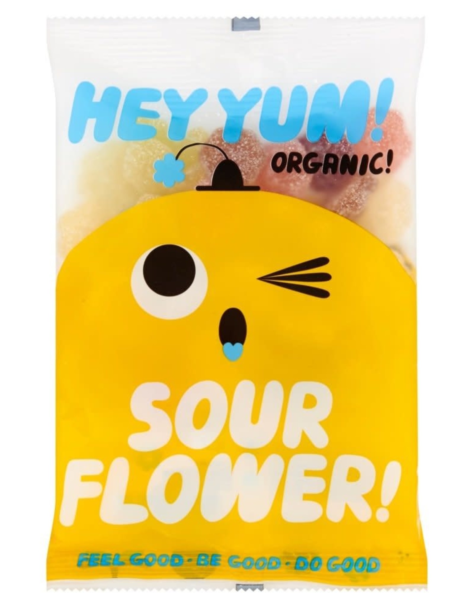 Hey Yum! Hey  yum! Organic sour fruit gums 100g