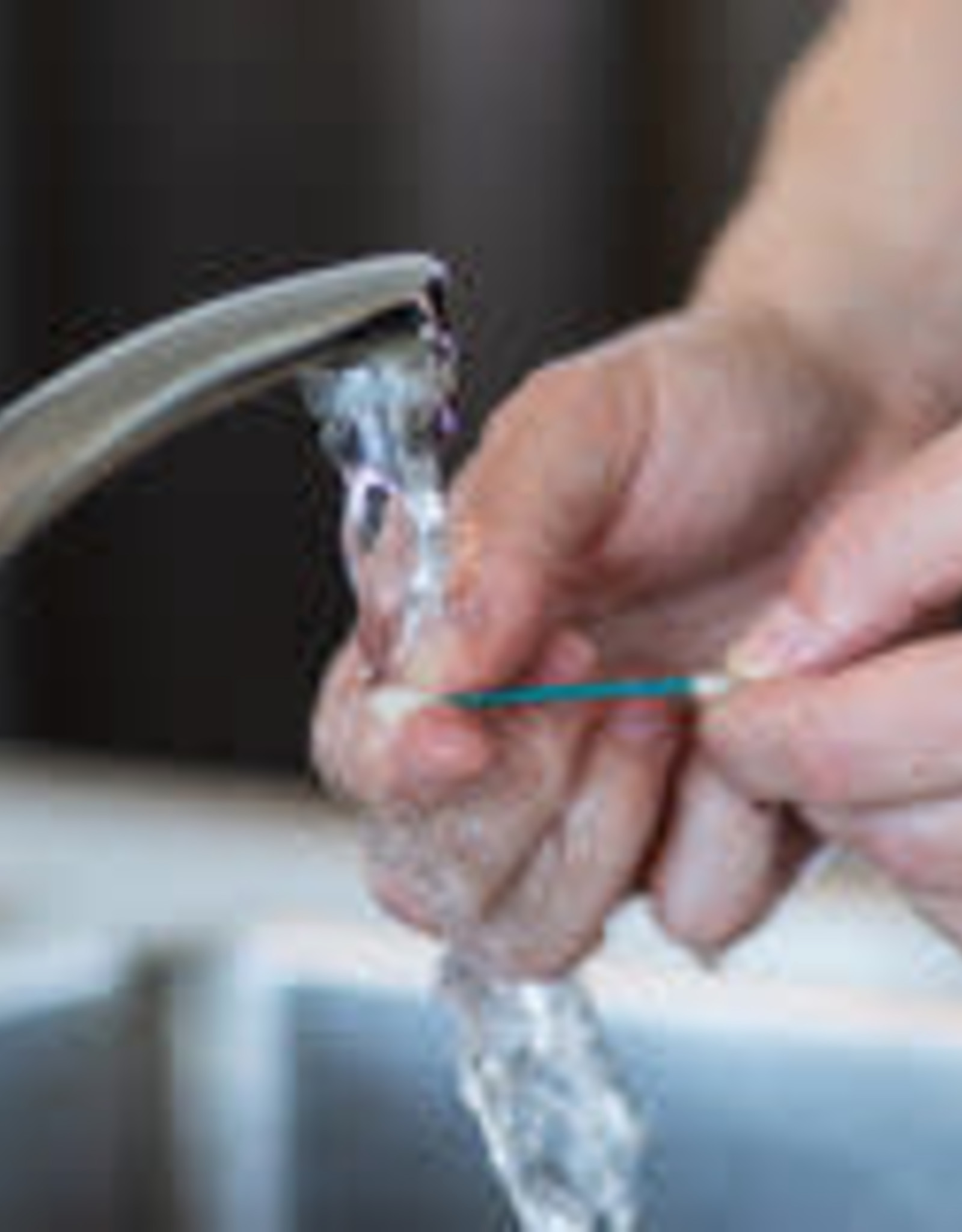 Last Swab Ear Swab reusable black refill Roos met witte Stippen