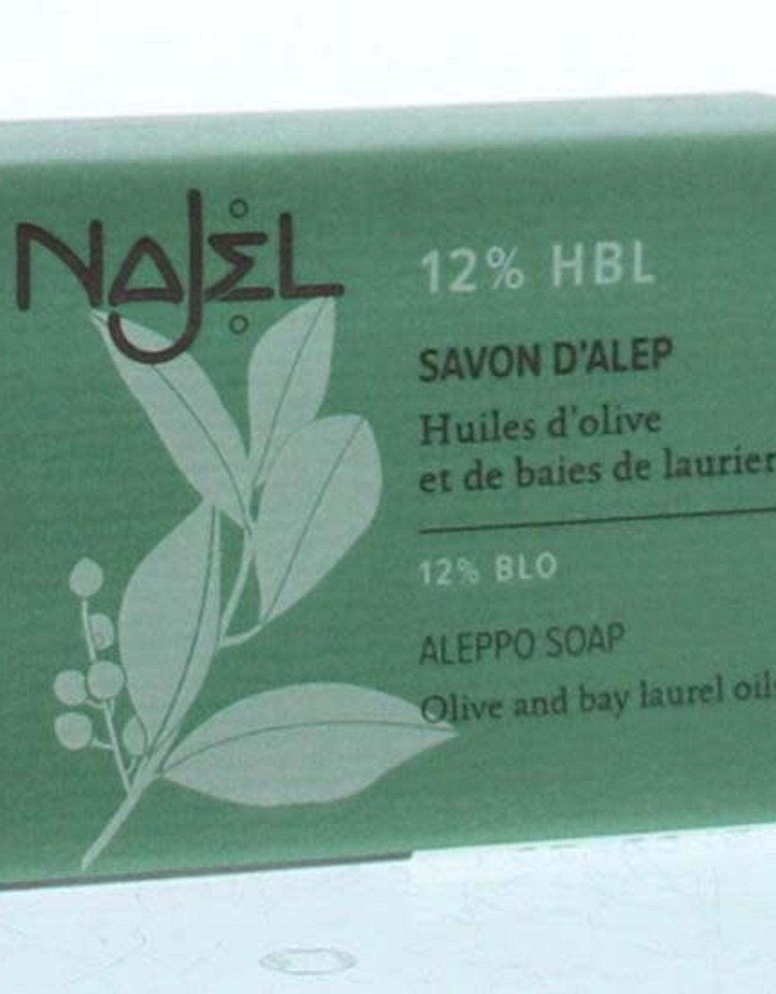 Najel Aleppo zeep laurier olie 12% 100 g