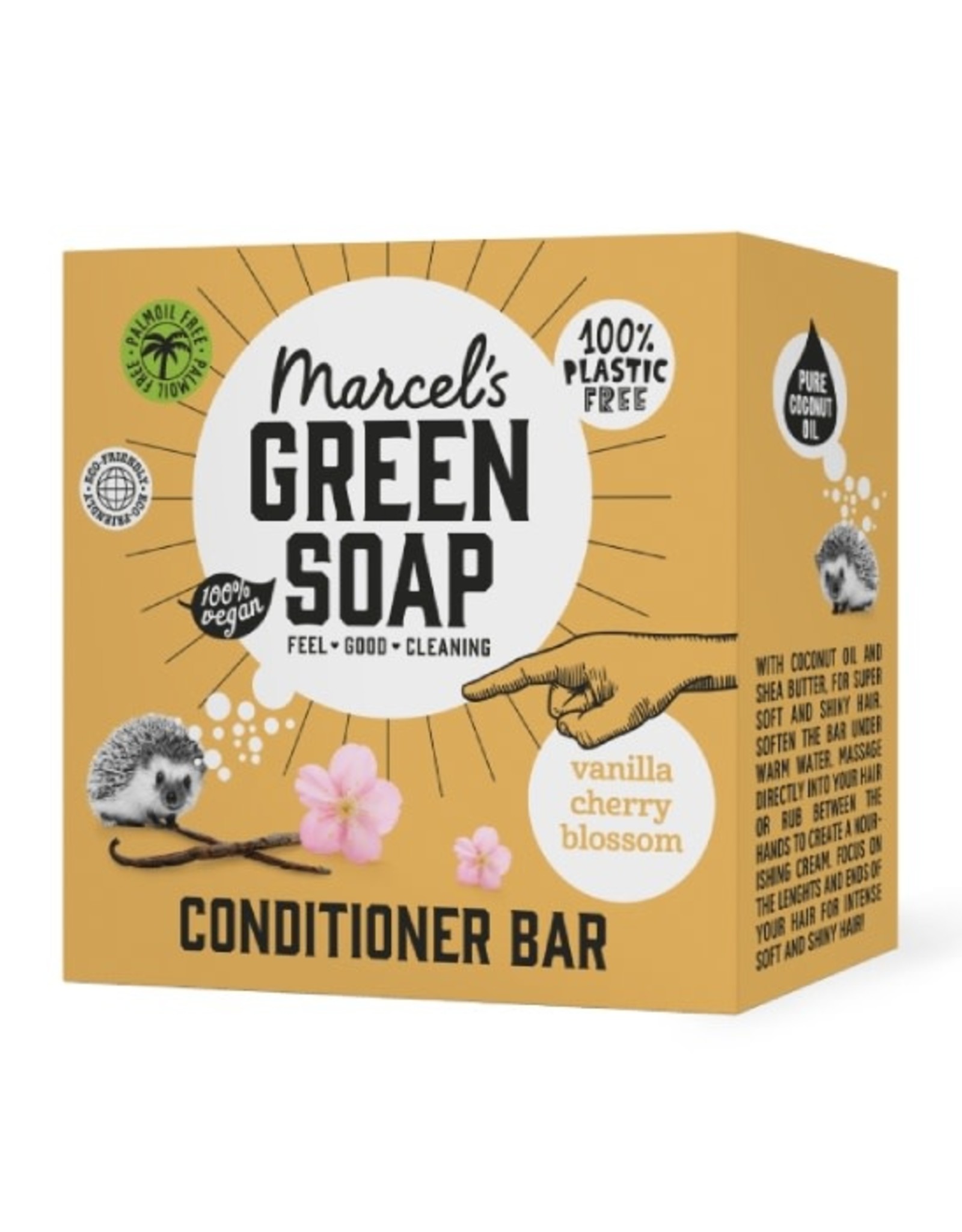 Marcel's Green Soap Conditioner Bar - Vanille & Kersenbloesem