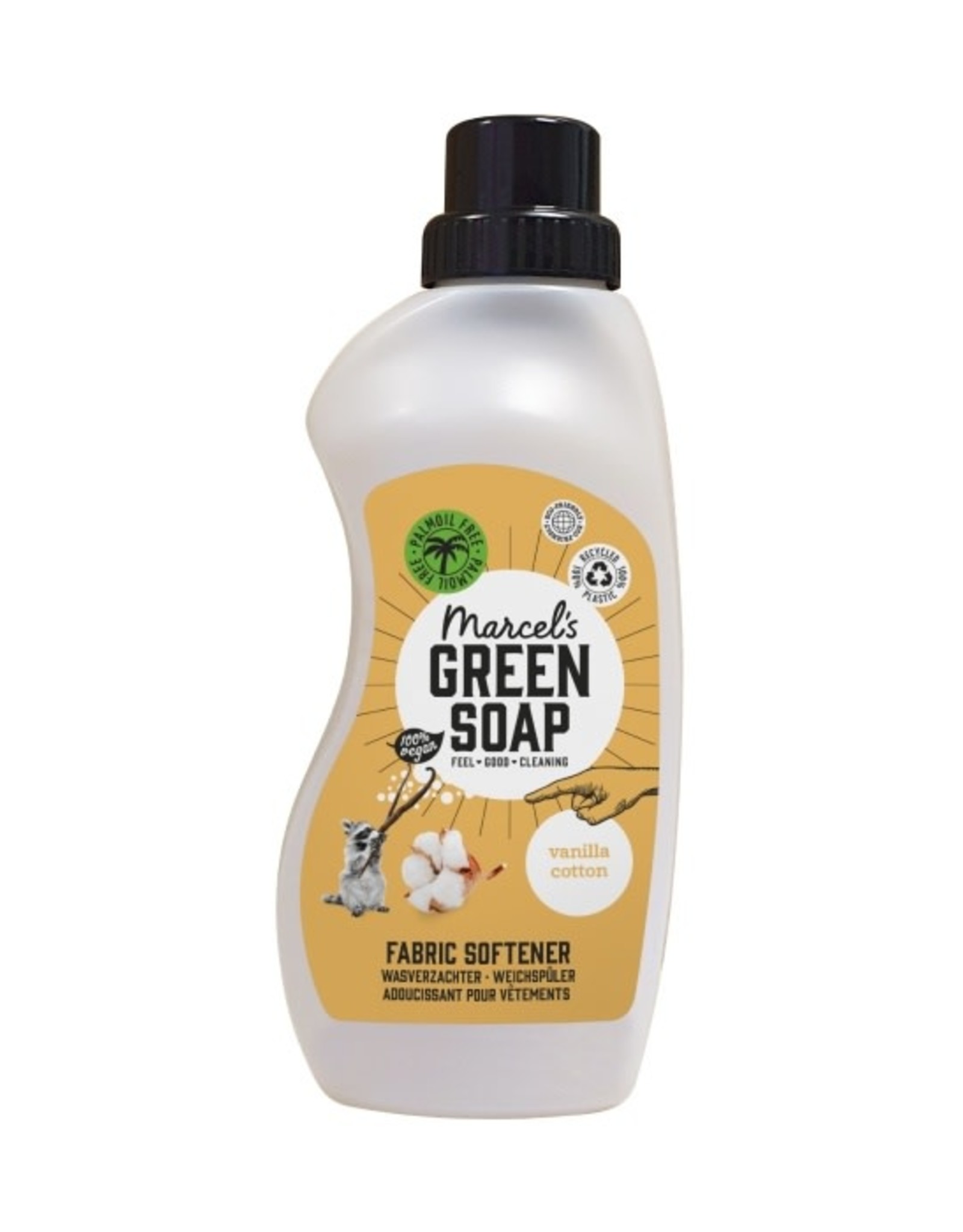 Marcel's Green Soap Wasverzachter - Katoen & Vanille - 750 ml