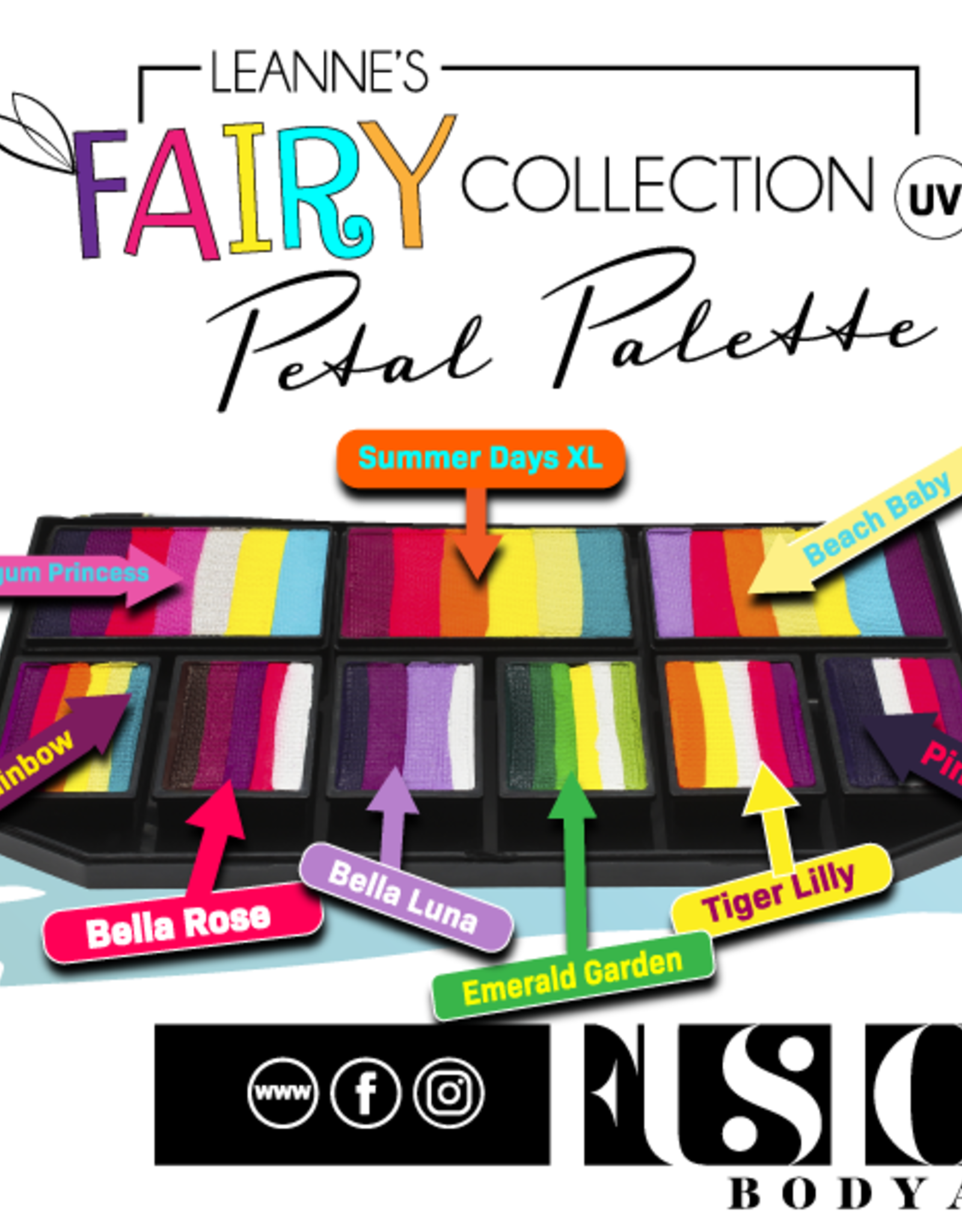 Fusion Fusion Fairy Collection - Petal Palette 135g (non neon)