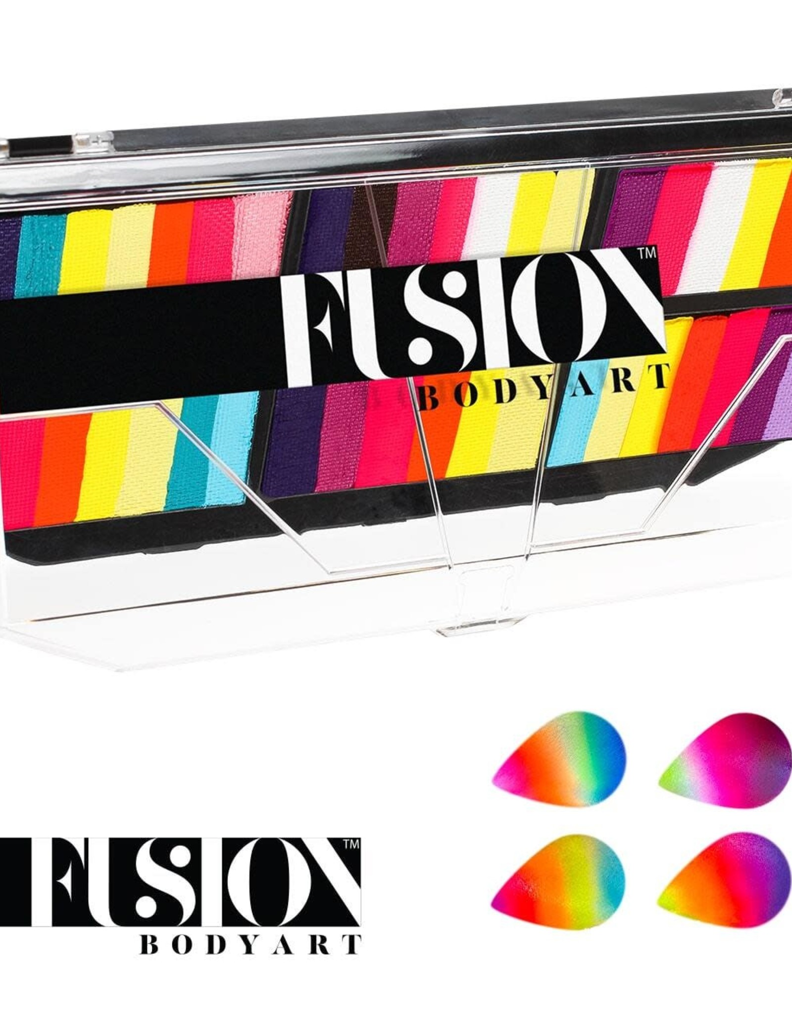 Fusion Fusion Leanne's Vivid Rainbow - Petal Palette 150g (non neon)