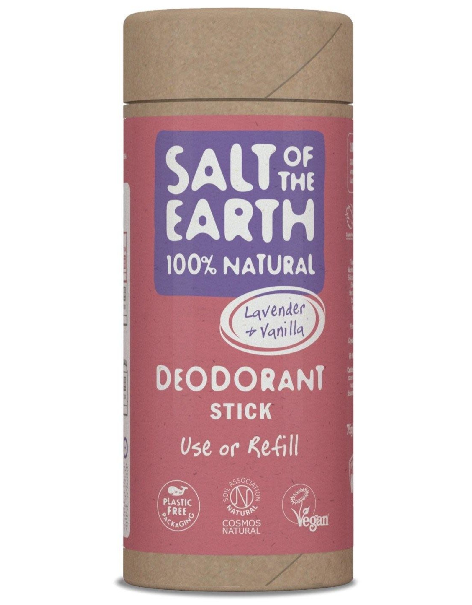 Salt of the Earth Salt of the Earth - Lavender & Vanilla Deodorant Stick - Use or Refill 75g