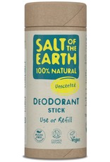 Salt of the Earth Unscented Deodorant Stick - Use or Refill 75g