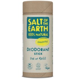 Salt of the Earth Unscented Deodorant Stick - Use or Refill 75g