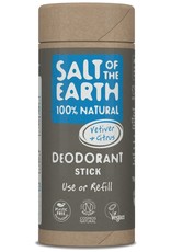 Salt of the Earth Salt of the Earth - Vetiver & Citrus Deodorant Stick - Use or Refill 75g