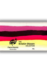 Face Paints Australia Daybreak rose Brush combo  FPA - 28g - Kristin Olsson collection