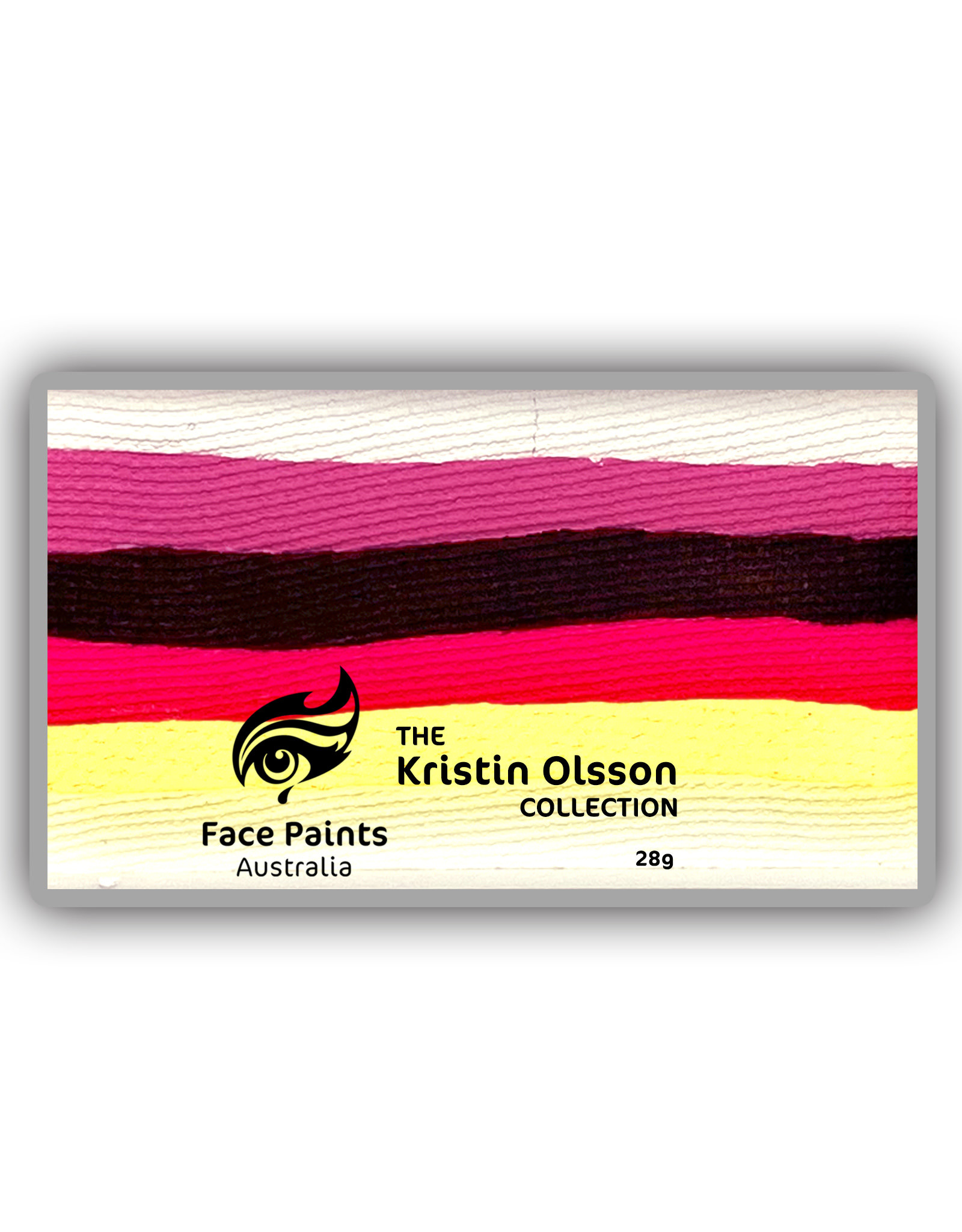 Face Paints Australia Daybreak rose Brush combo  FPA - 28g - Kristin Olsson collection