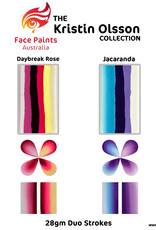 Face Paints Australia Jacaranda Brush combo  FPA - 28g - Kristin Olsson collection