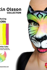 Face Paints Australia Aurora combo Cake  FPA - 50g - Kristin Olsson Collection Face Paints Australia Aurora combo Cake  FPA - 50g - Kristin Olsson Collection
