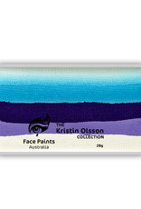 Face Paints Australia Jacaranda Brush combo  FPA - 28g - Kristin Olsson collection