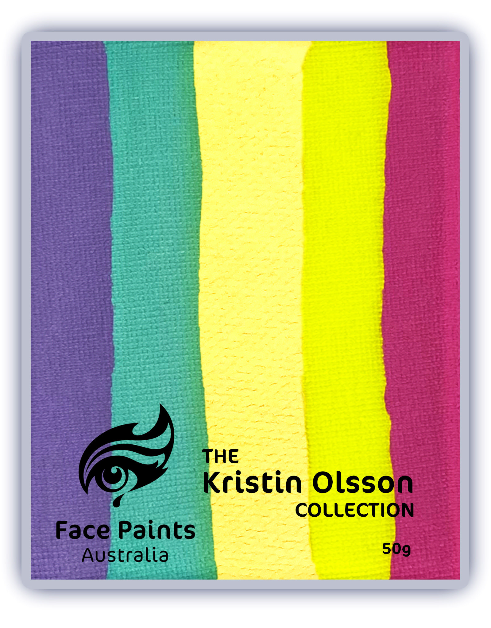 Face Paints Australia Aurora combo Cake  FPA - 50g - Kristin Olsson Collection