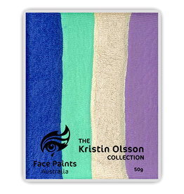 Face Paints Australia Wisteria combo Cake  FPA - 50g - Kristin Olsson Collection