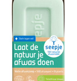 Seepje SEEPJE - Vaste Afwaszeep - Limoengeur 120g