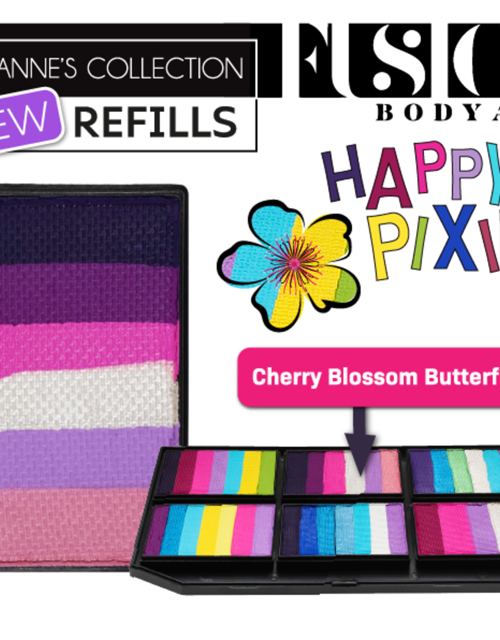 Fusion Fusion Refill Cherry Blossom Butterfly 25g