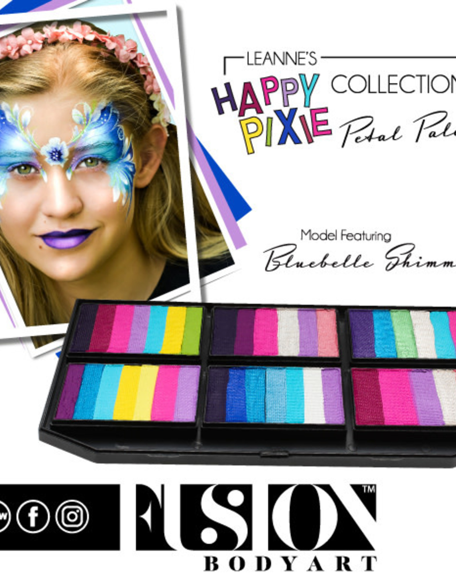 Fusion Fusion Refill Bluebelle Shimmer 25g
