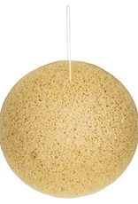 The Konjac Sponge Company Konjac Mandala Sponge  with Strengthening yellow clay