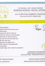 The Konjac Sponge Company Konjac Mandala Sponge  with Purifying bamboo Charcoal