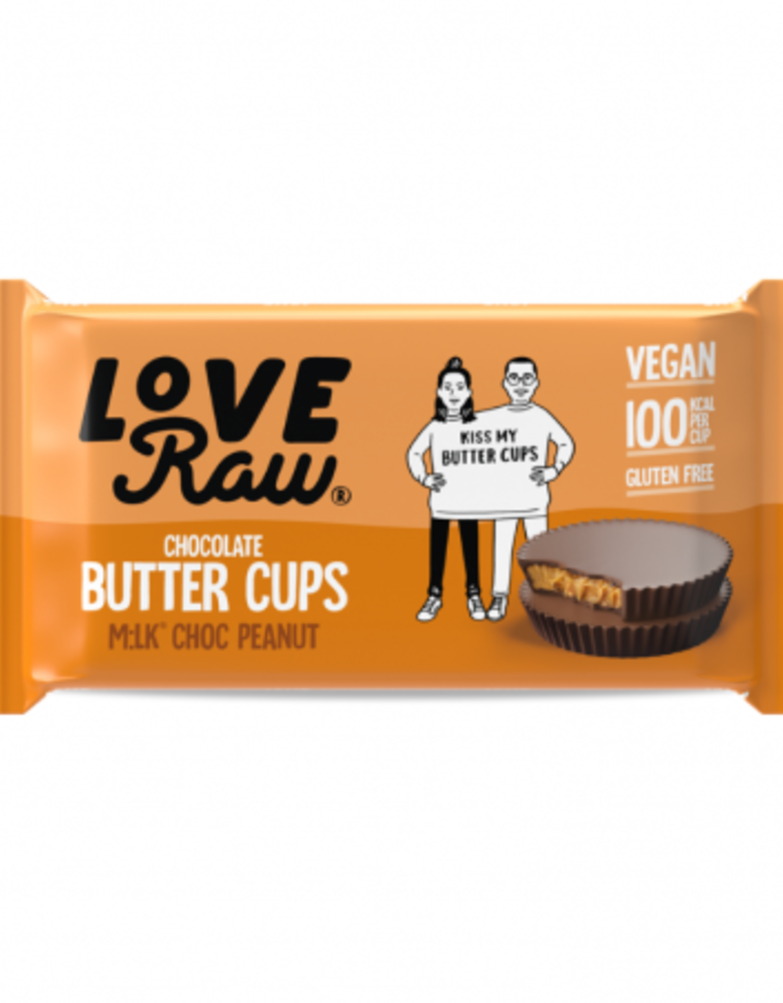 Love Raw Love raw 2 chacolate butter cups peanut butter 34g