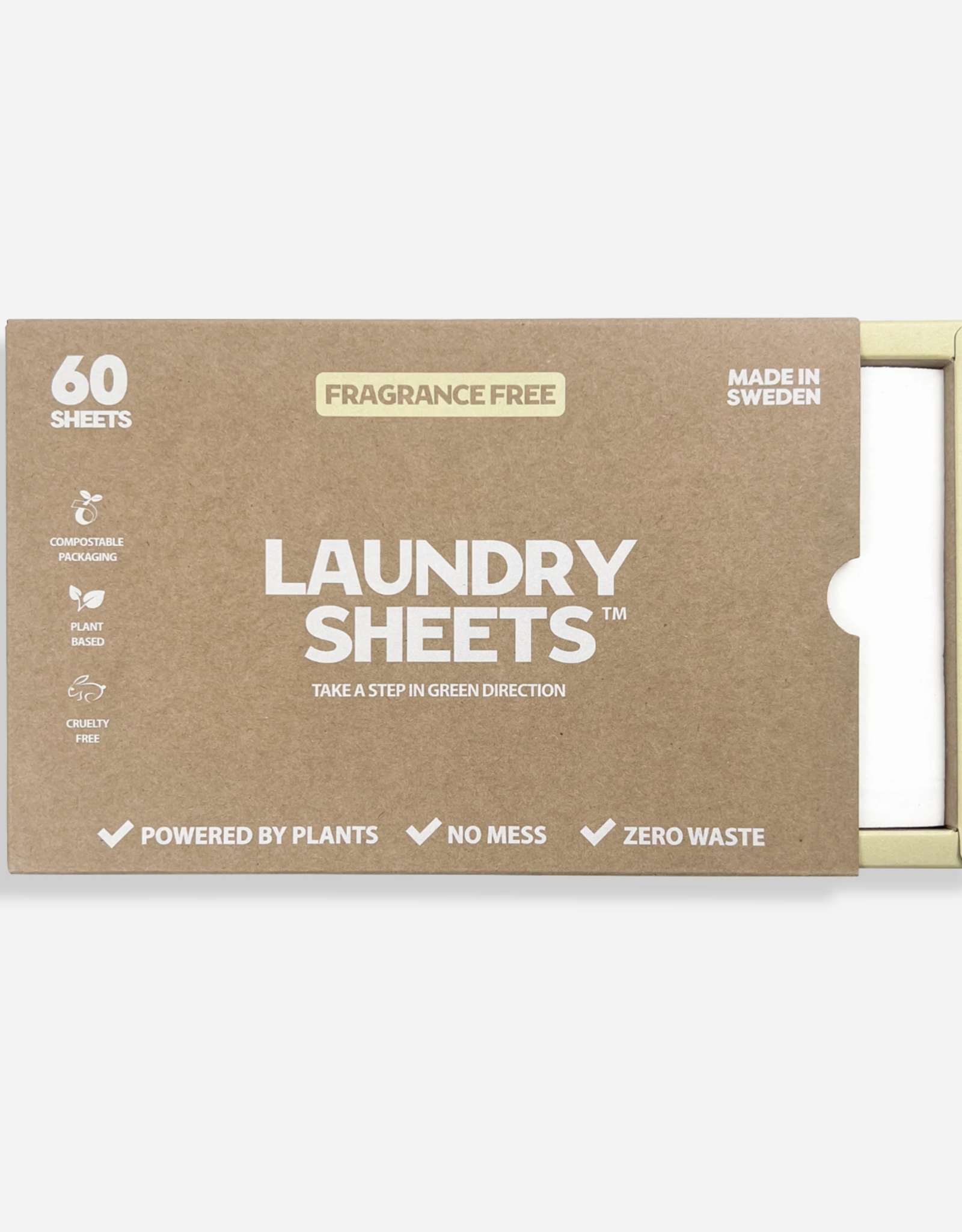 Laundry Sheets Laundry Sheets - Fragrance Free (60 Loads/Washes)