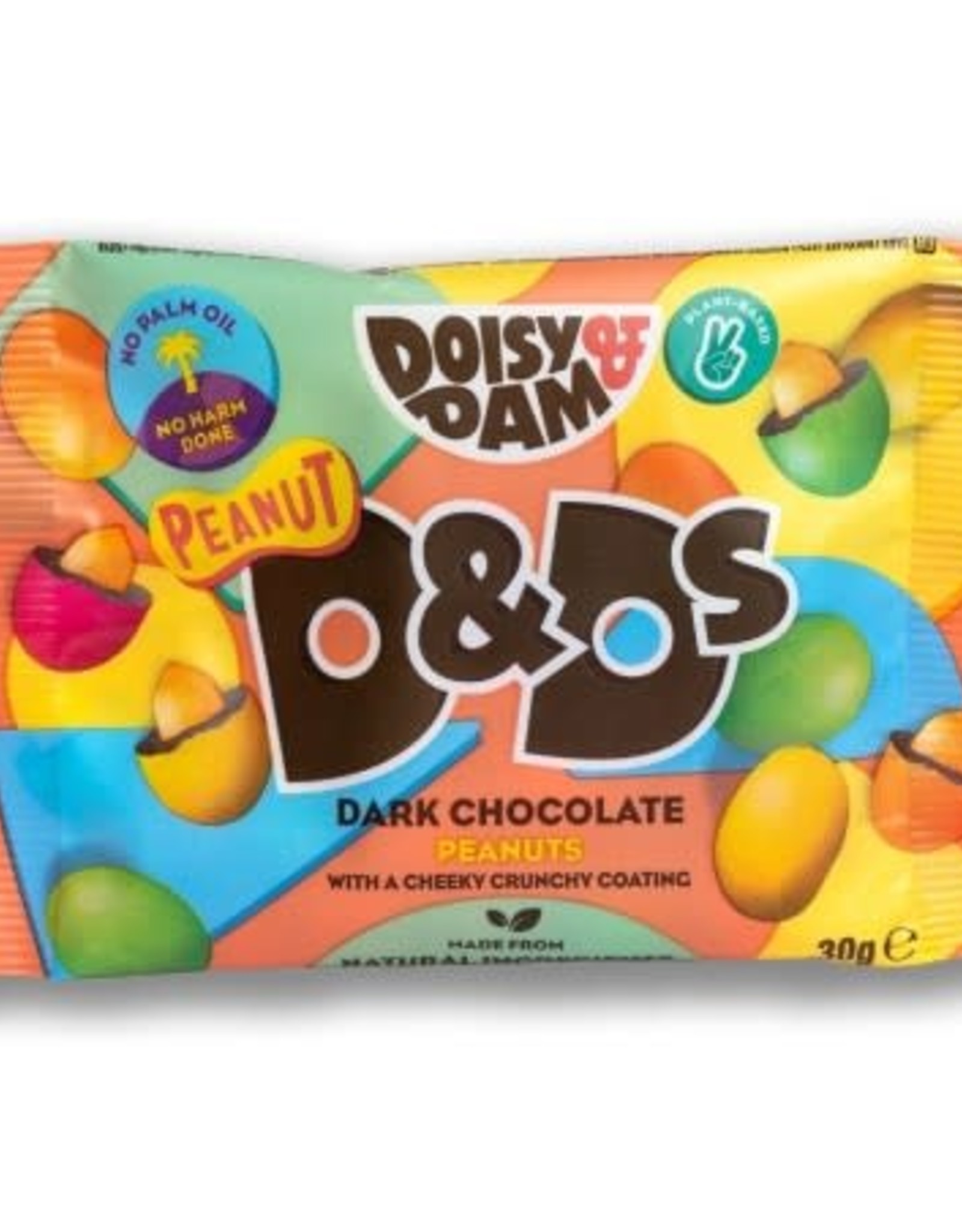 Doisy & Dam Doisy & Dam smarties peanuts - 30g (vegan)