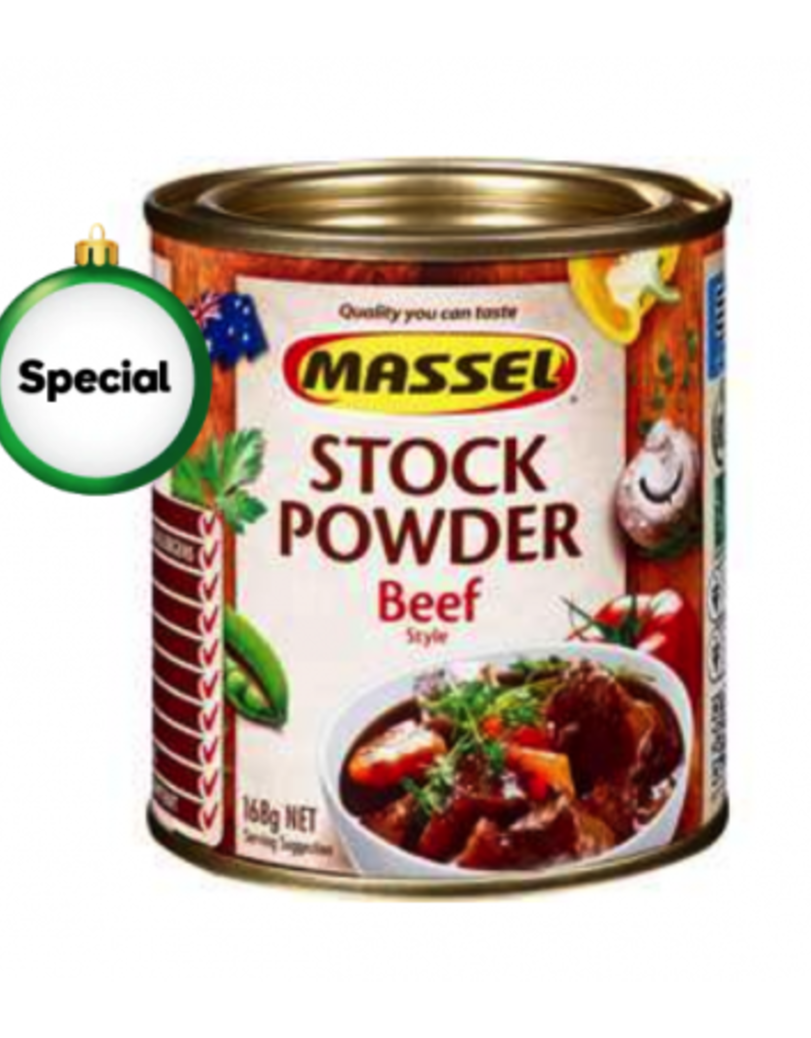 Massel Vegan Bouillon beef style van Massel 168g