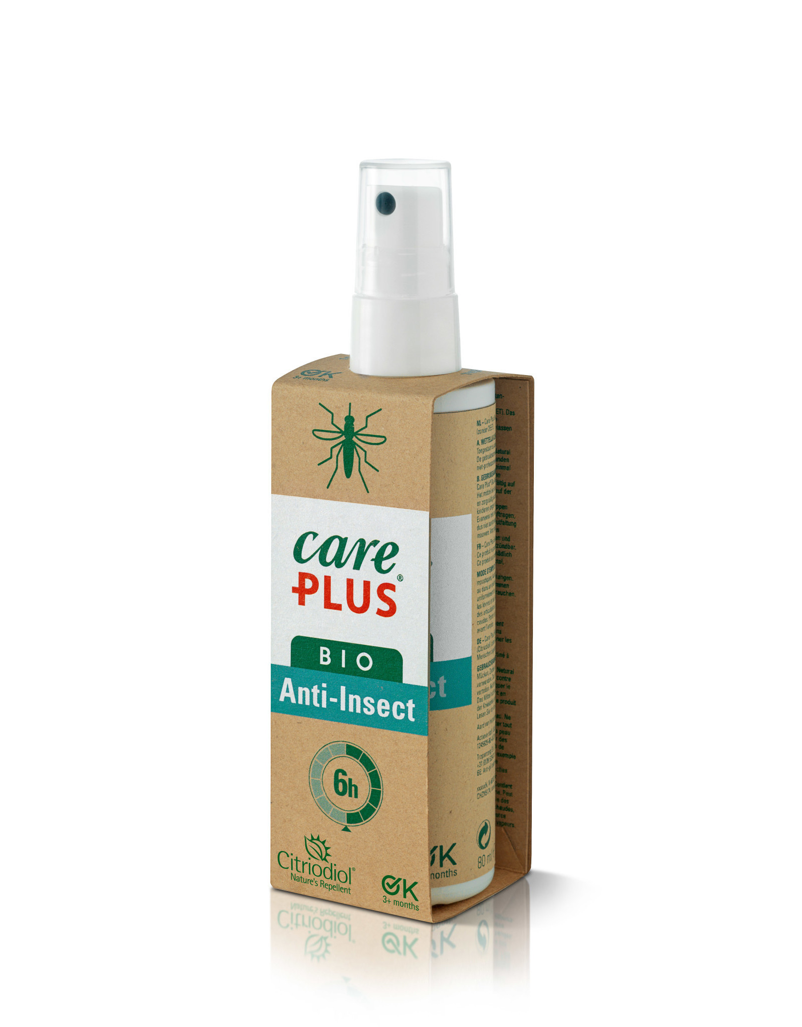 careplus Care Plus® Bio Anti-Insect Naturel Spray - 6h protection - 80ml